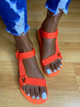 Bella Sandals - Orange