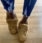 Chloe Moccasins - Tan