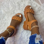 Camille Sandals - Tan