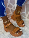 Camille Sandals - Tan