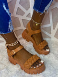 Camille Sandals - Tan