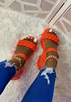 Camille Sandals - Orange